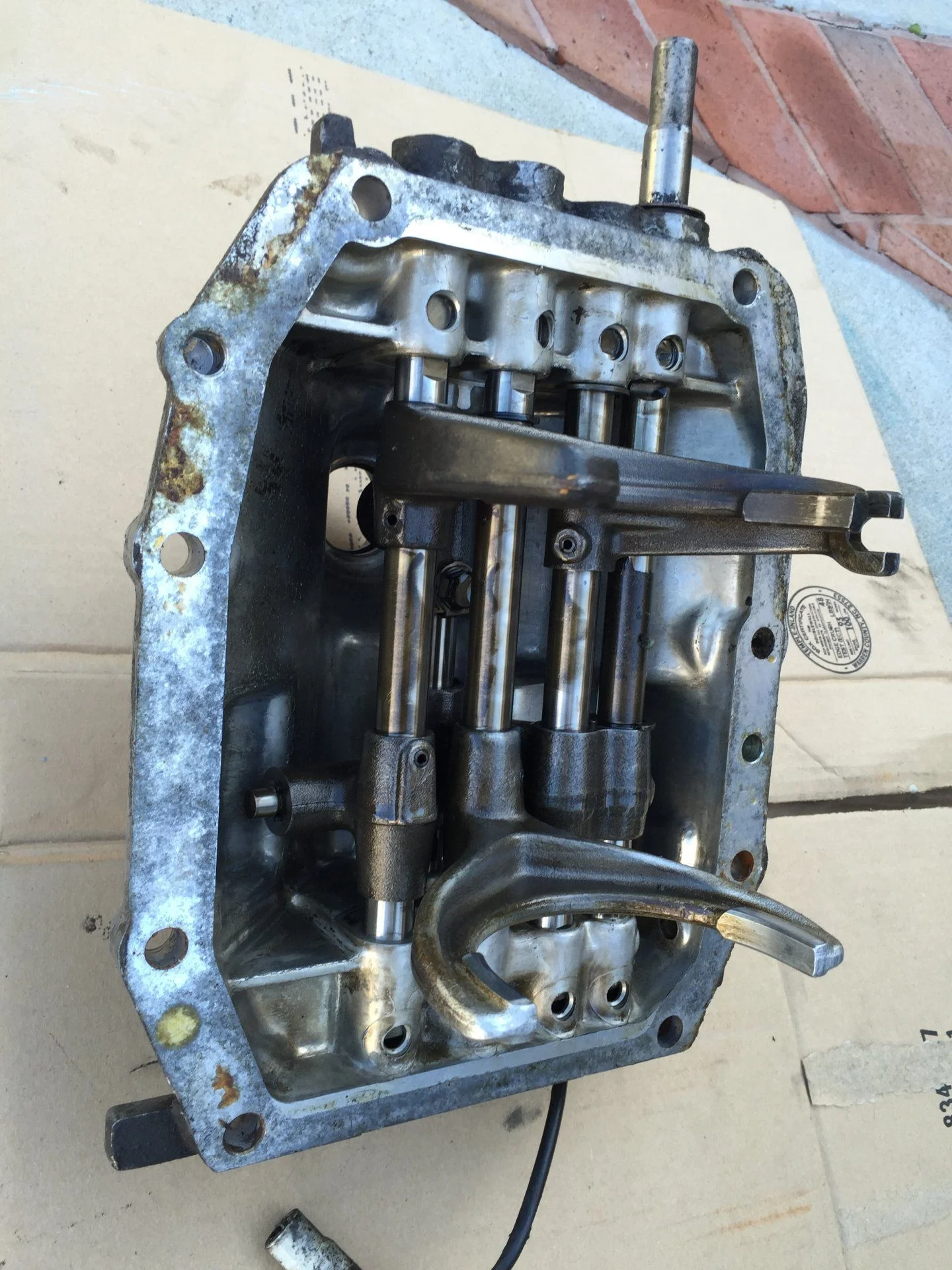5 speed top plate- BJ70 9