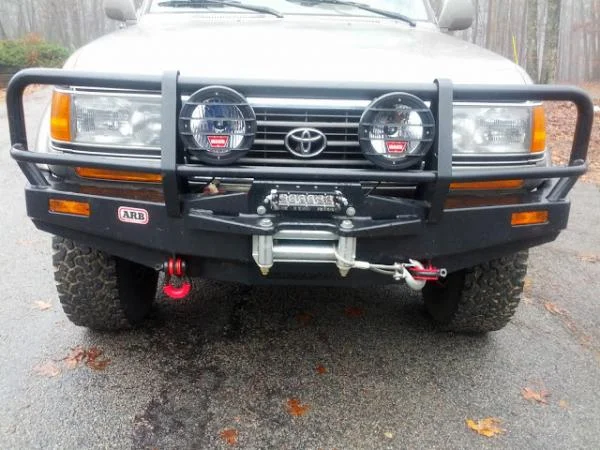 7" Warn HID Lights