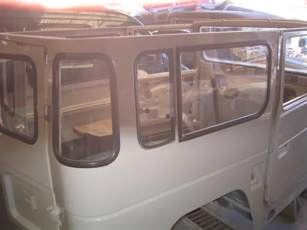 78FJ Build....Body with glass