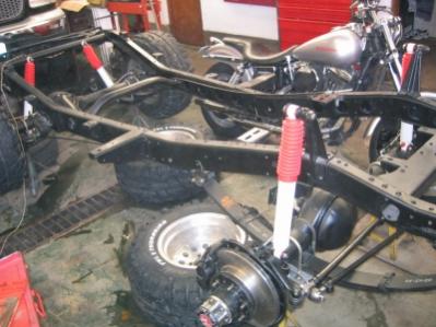 78FJ Build....Frame, rolling