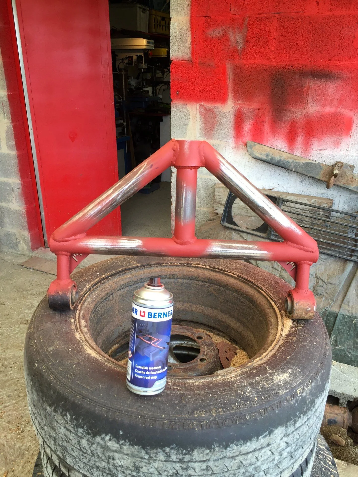 80 rear wishbone build