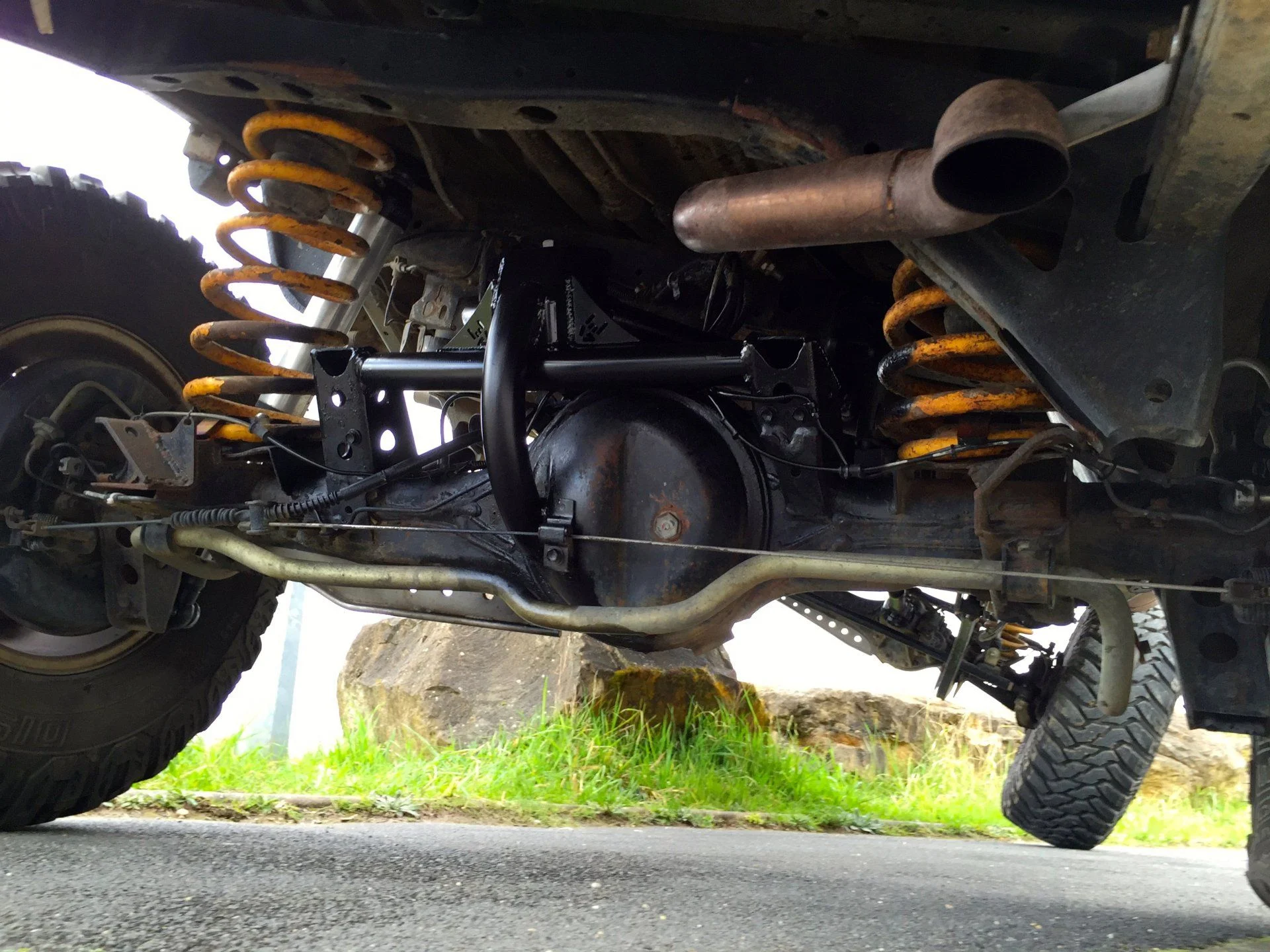 80 rear wishbone showing off