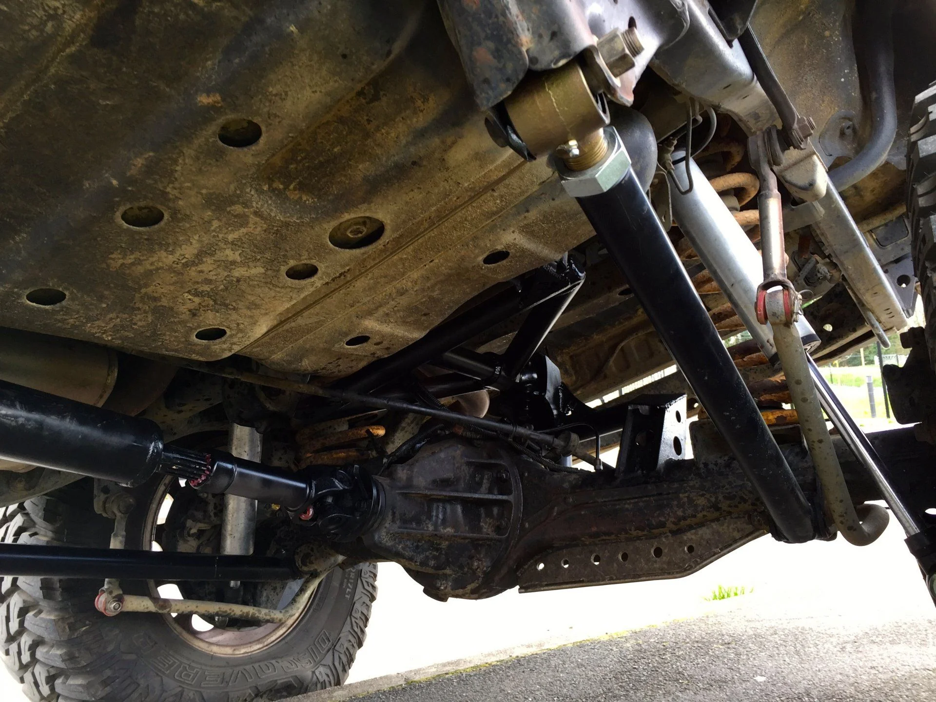 80 rear wishbone showing off