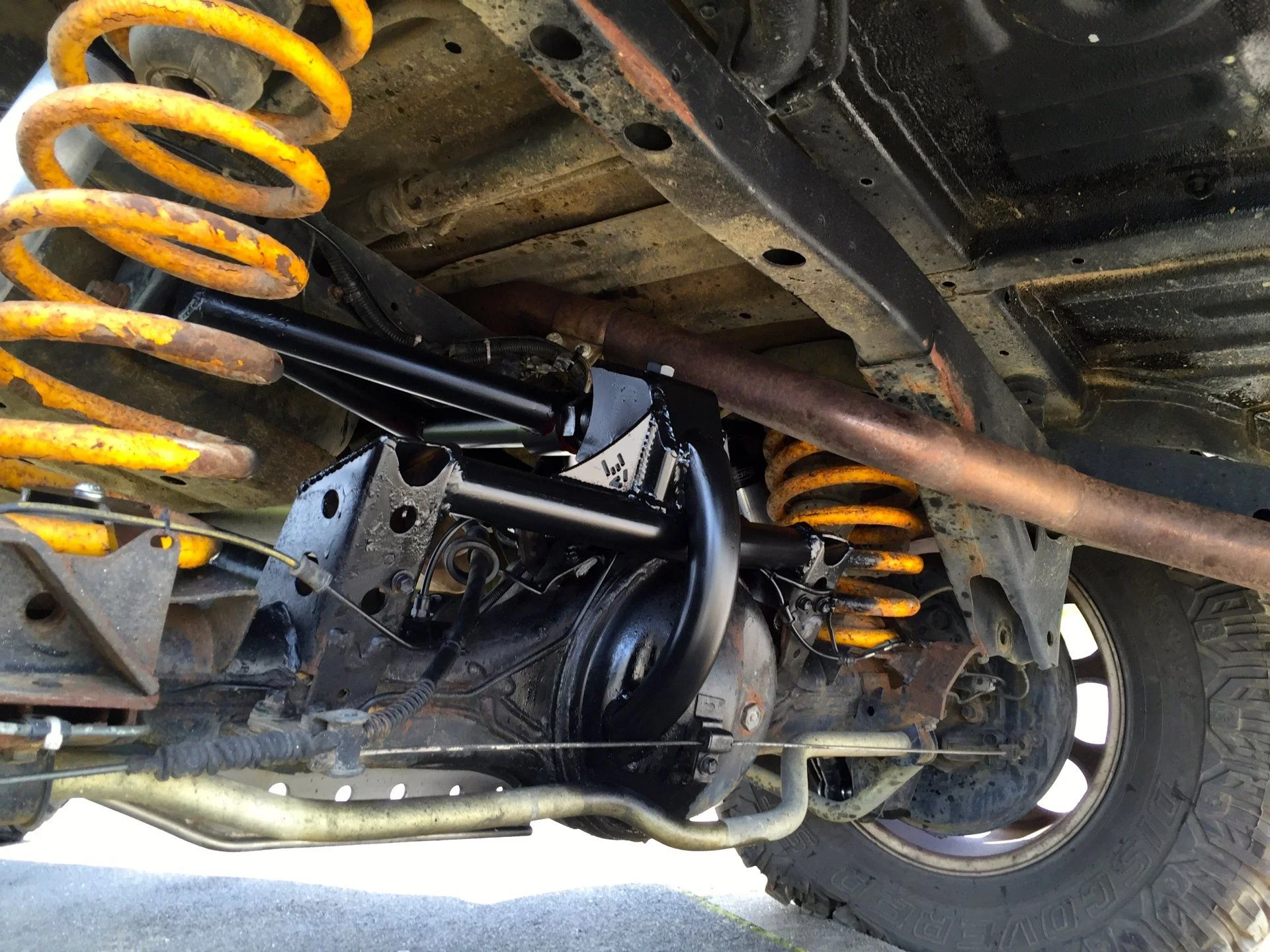 80 rear wishbone showing off