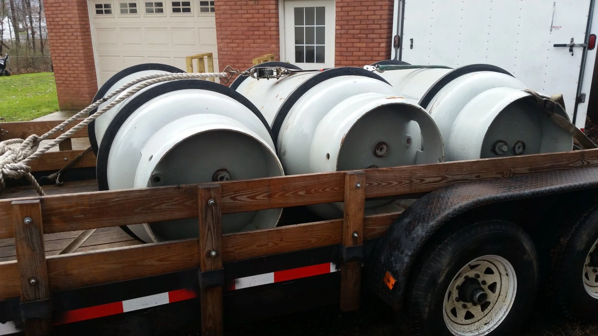 800L tanks for boiler
