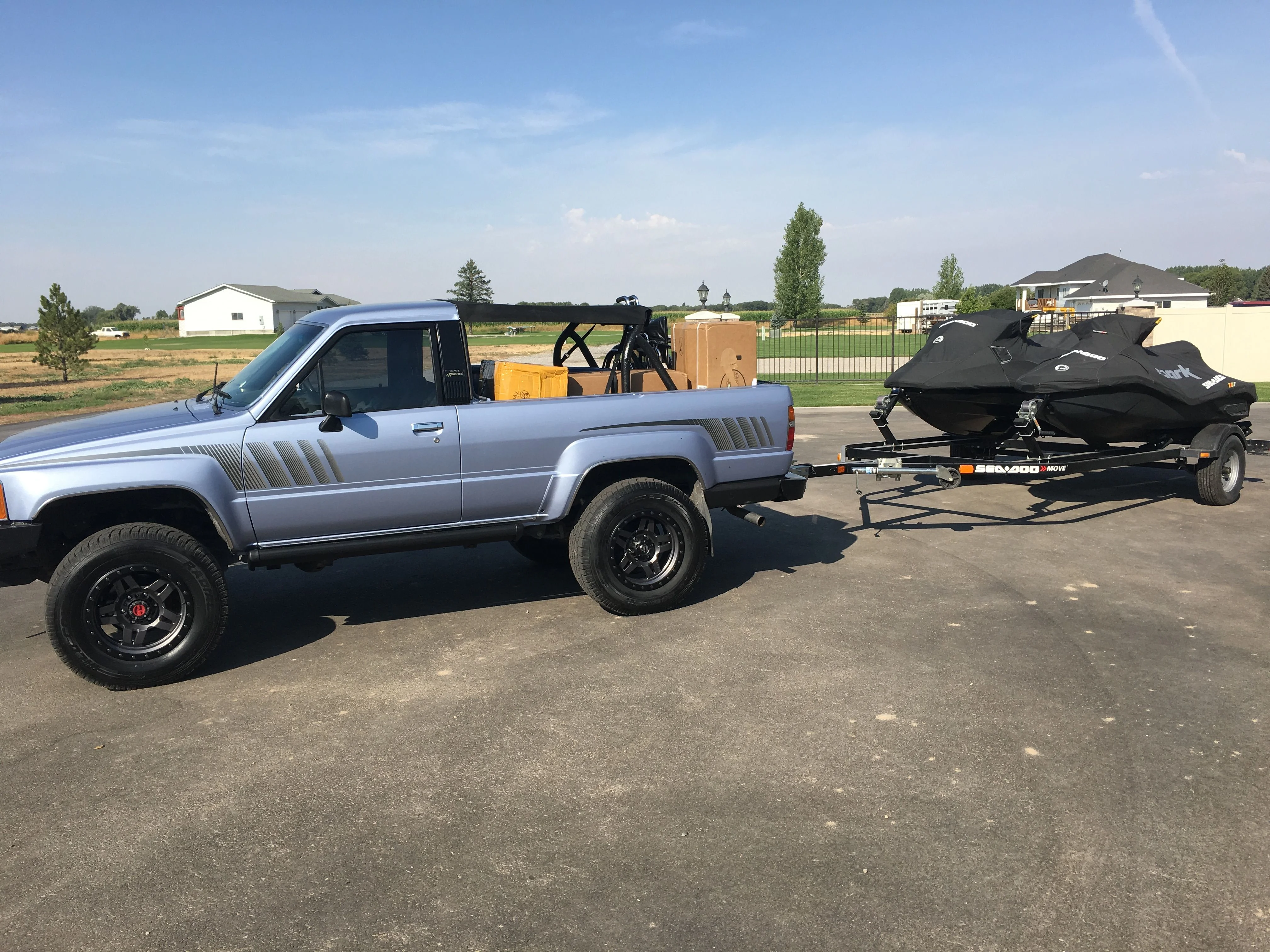 88 4runner quick trip to the river