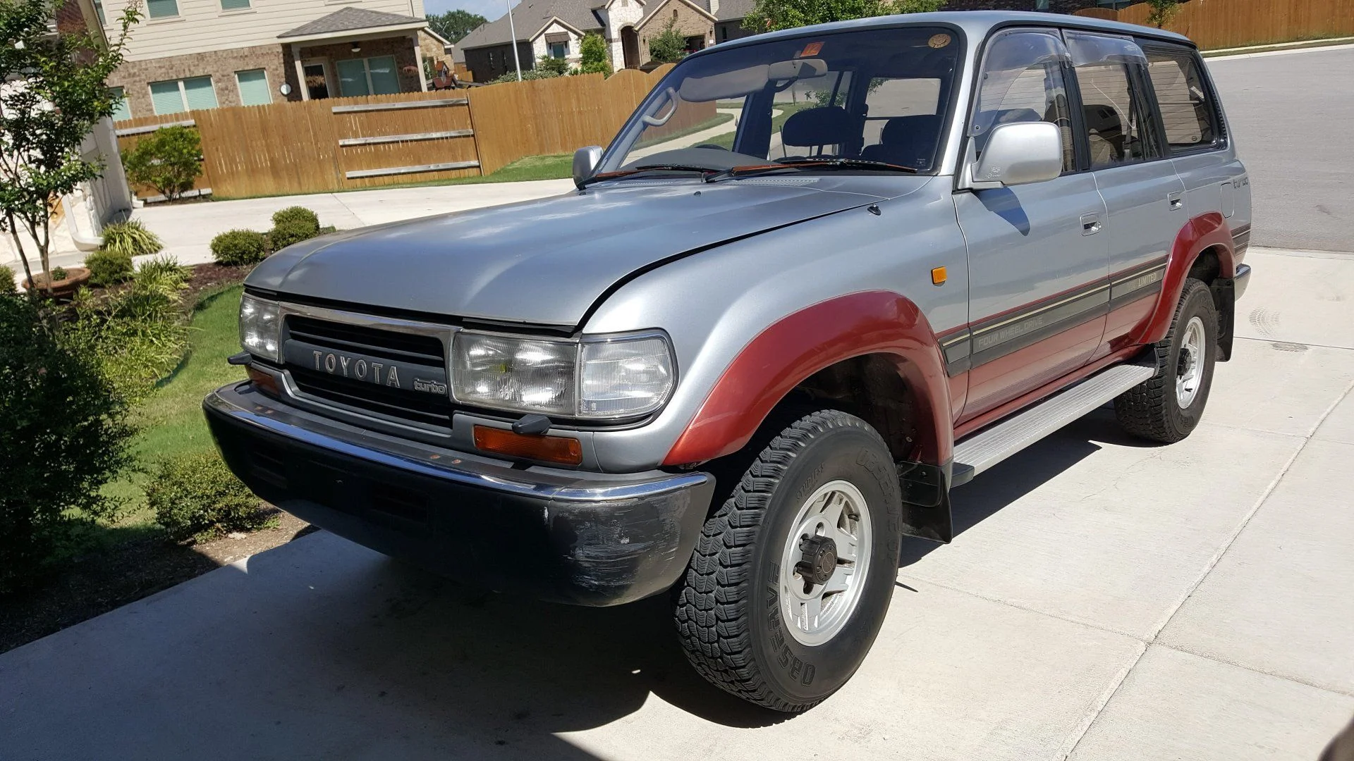 91 HDJ81 Front