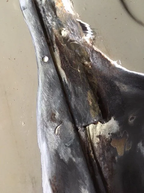 Above rear Sill