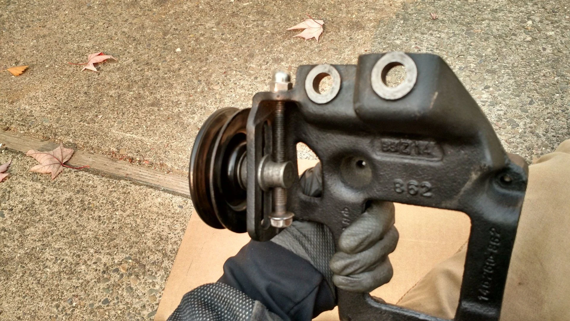 Acorn for the AC Pulley Idler