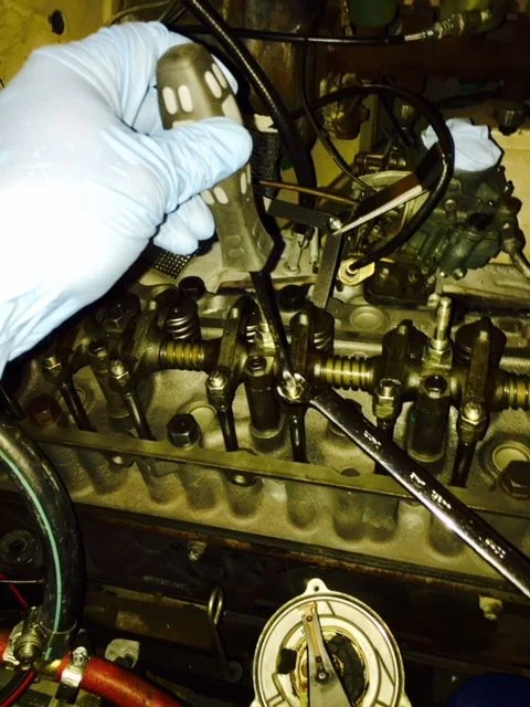 adjusting valves after rocker re-install