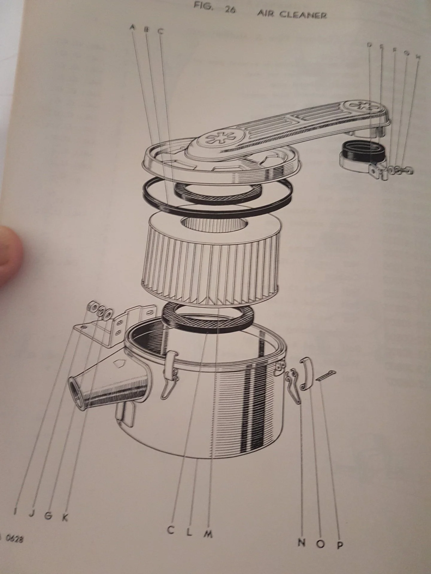 Air Cleaner Diagram