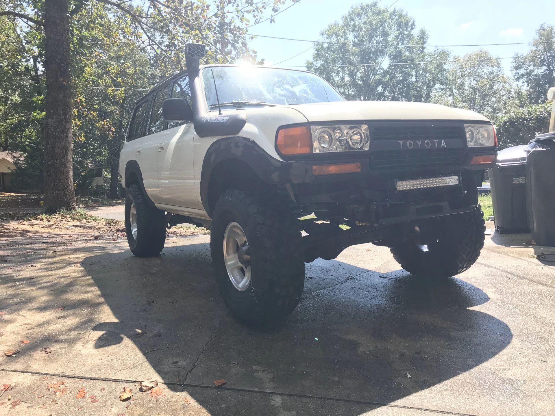 All washed up... new shoes