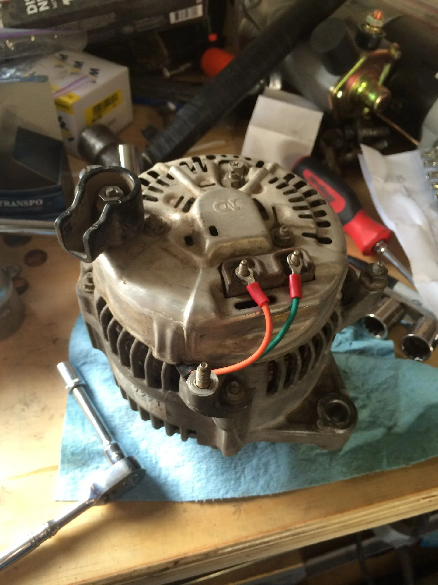 alternator converted
