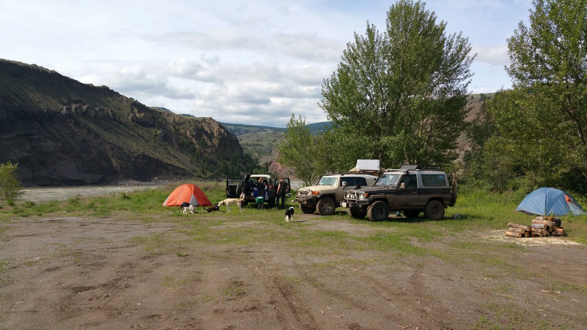 Another view of the camp