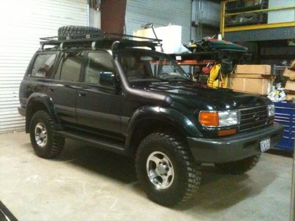 AO Rack just installed. Waiting for Slee to release dual swing out rear so can get tire off roof!