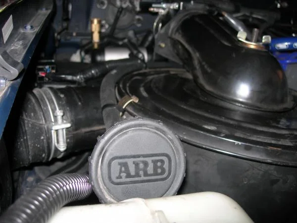 ARB Compressor and Relocated Air Filter