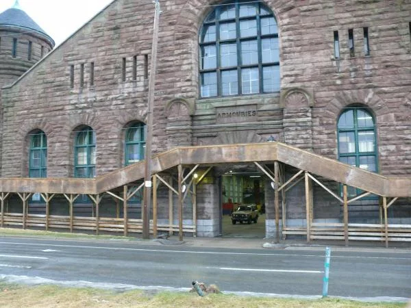 Armouries

This is the Armouries I work out of.
Built in 1898 of red sandstone