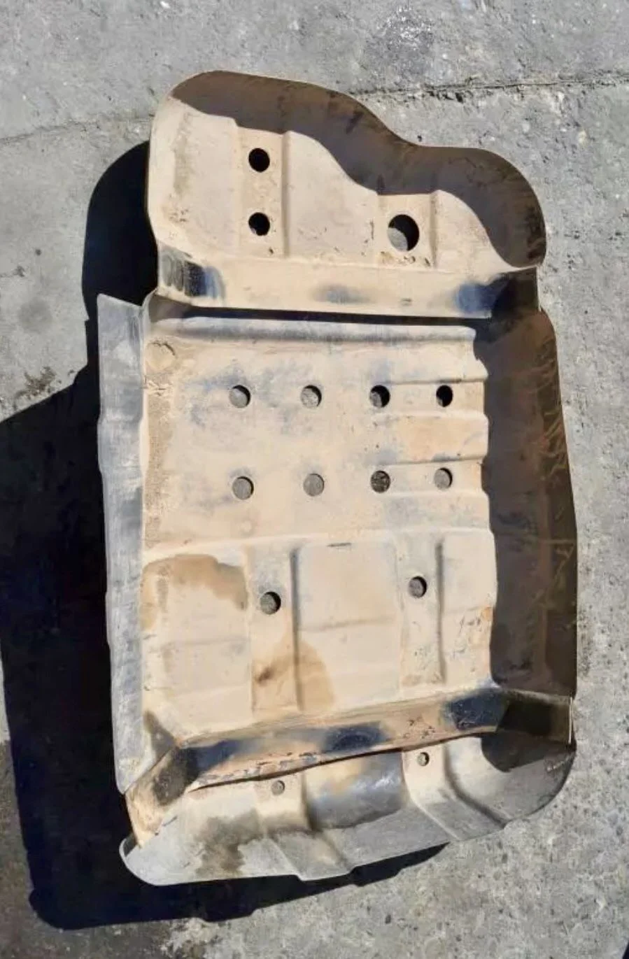 As received top side
