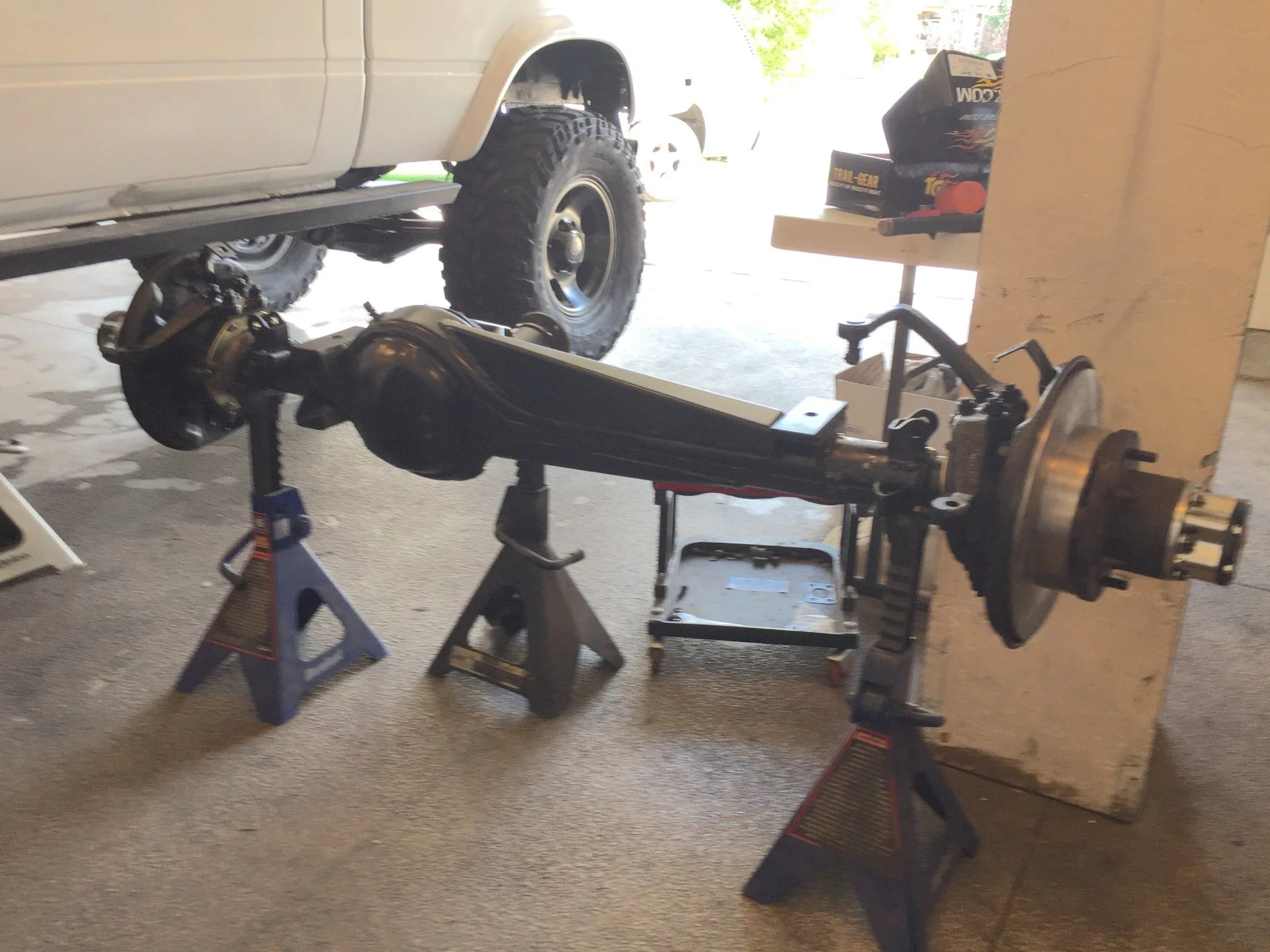 Assembled axle