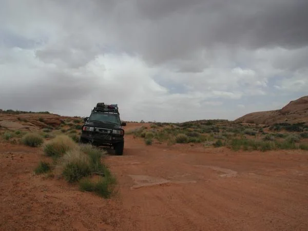 At the end of the Hole-int-the-Rock trail