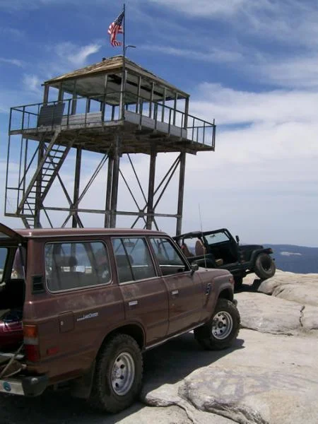 At the top of Bald Mountain.