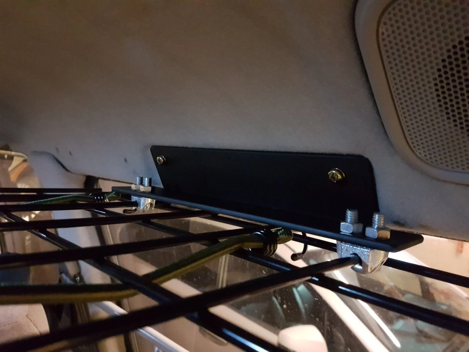 Attic rack bracket