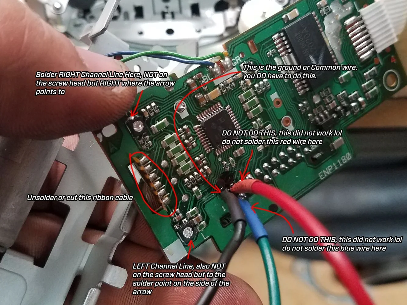 Diy Aux Input Electrical Question Much Excite Ih8mud Forum