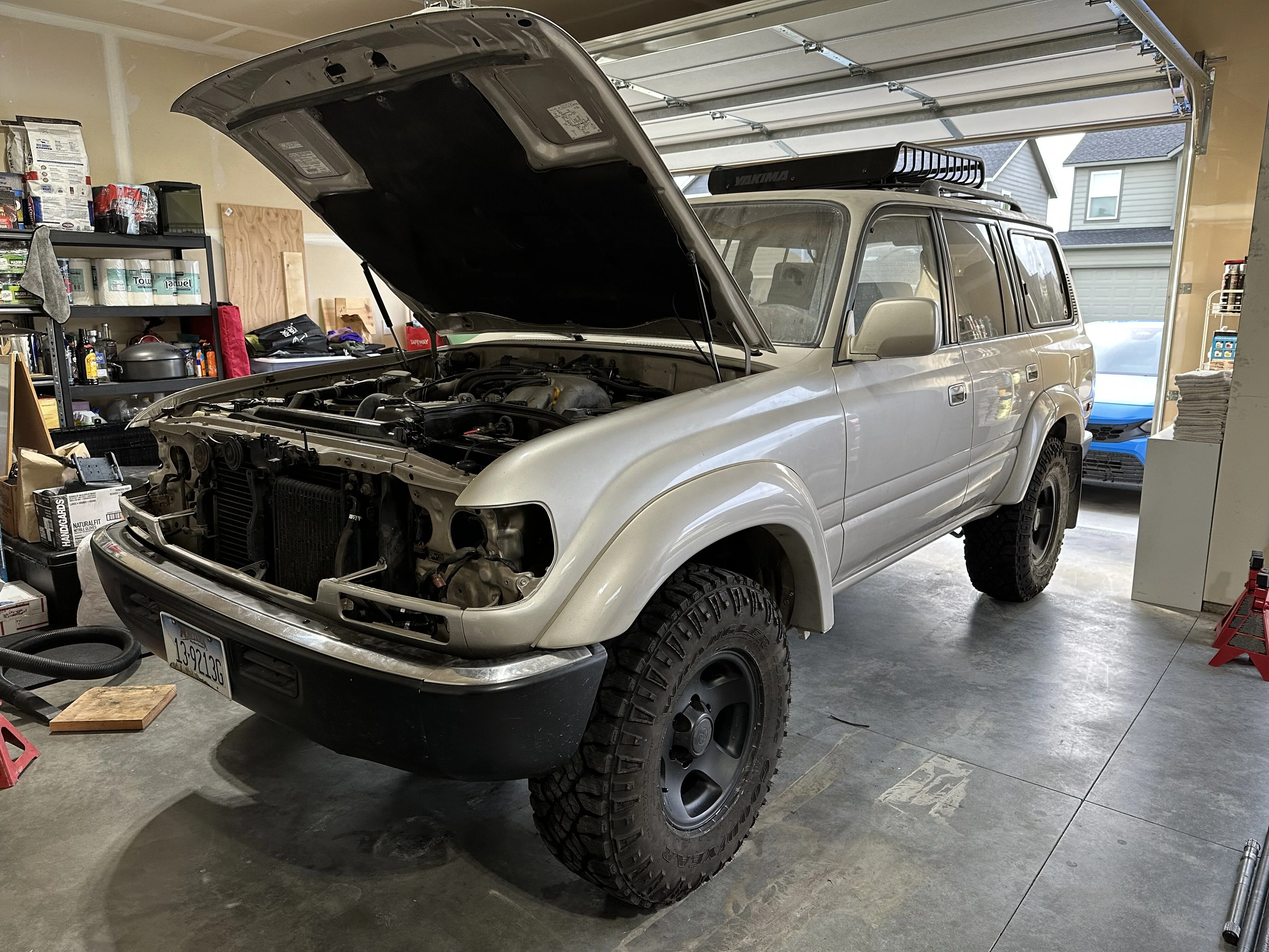 Back on the ground post knuckle build