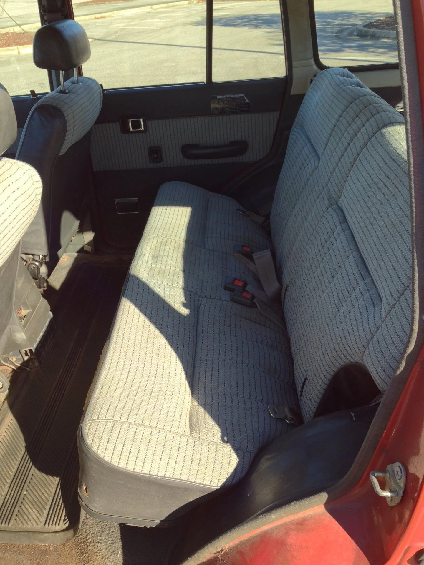 Back seat