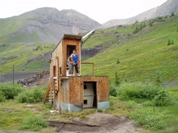 Bathroom at 13,000' CO
