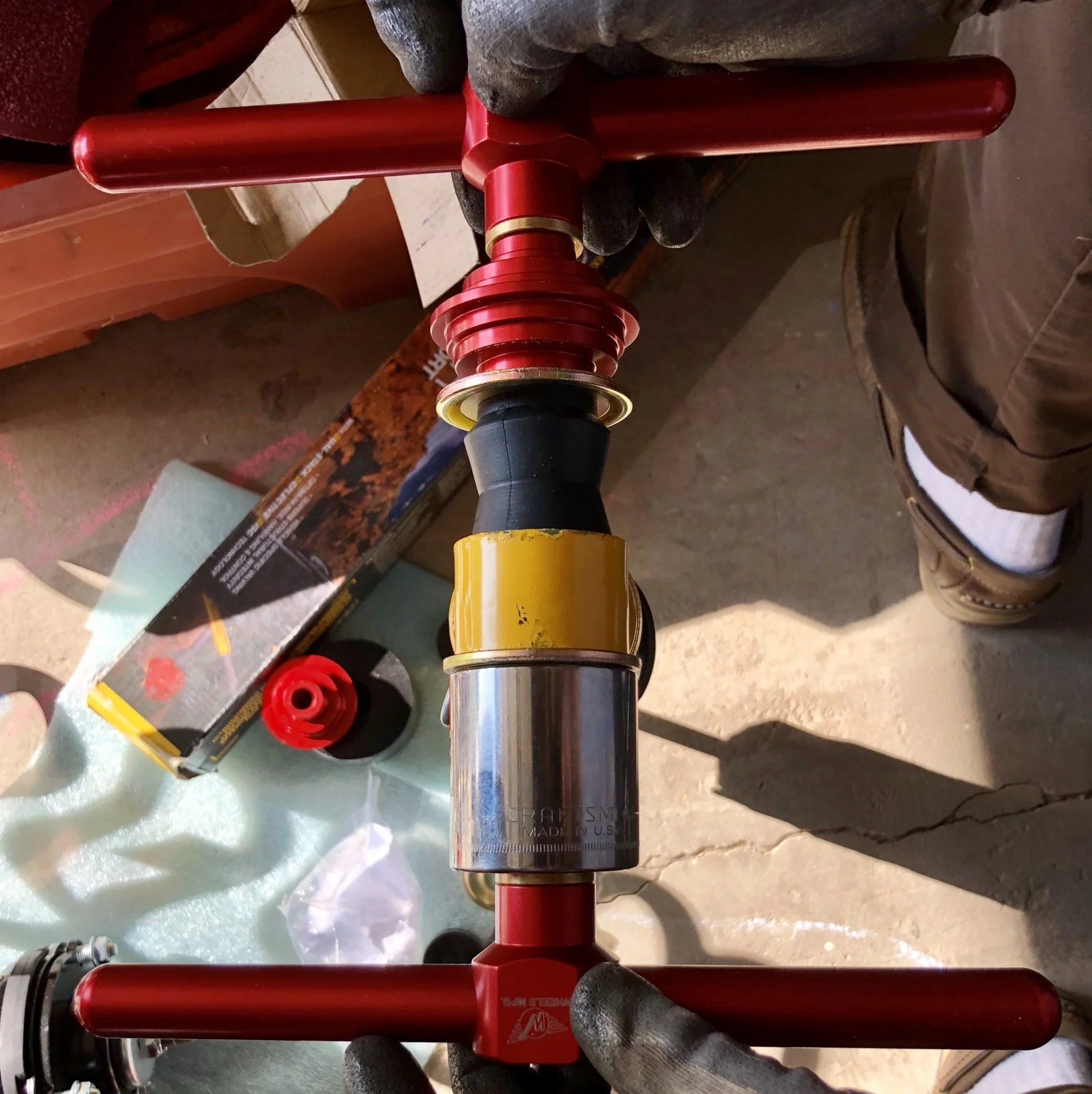 BB Press tool for bushing install