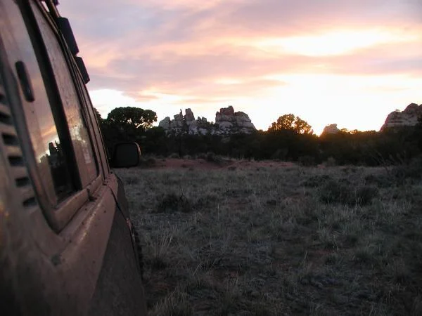 Beef Basin...another perfect LC sunset.