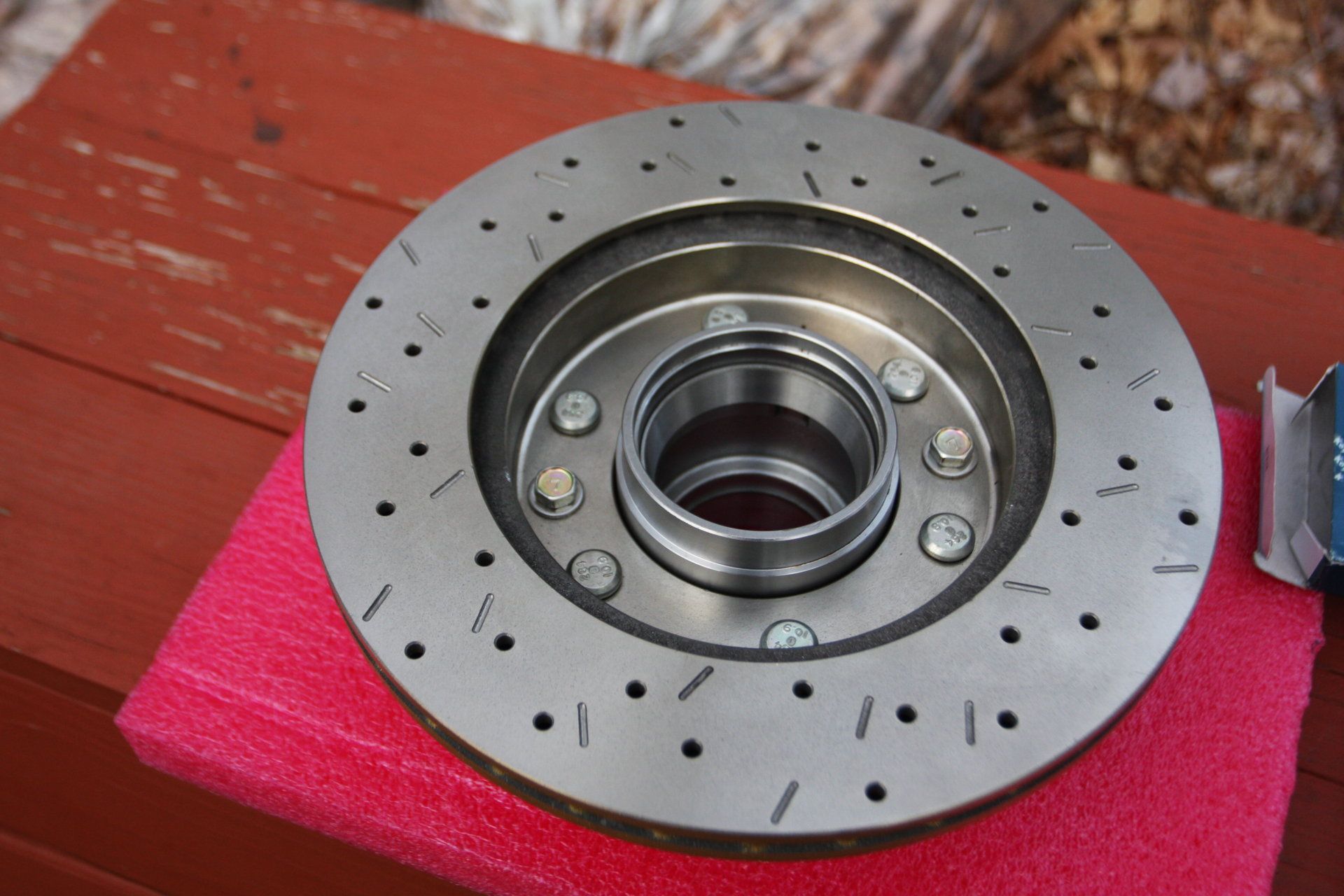 Before bearing and seal..backside...