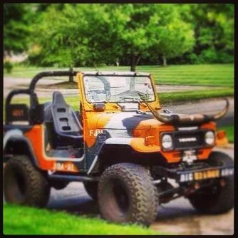 Big Orange Army FJ40