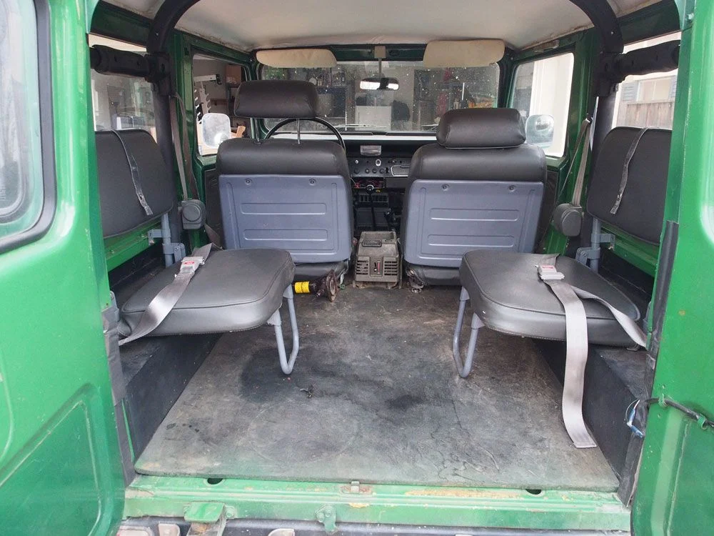 BJ42 Rear Inside