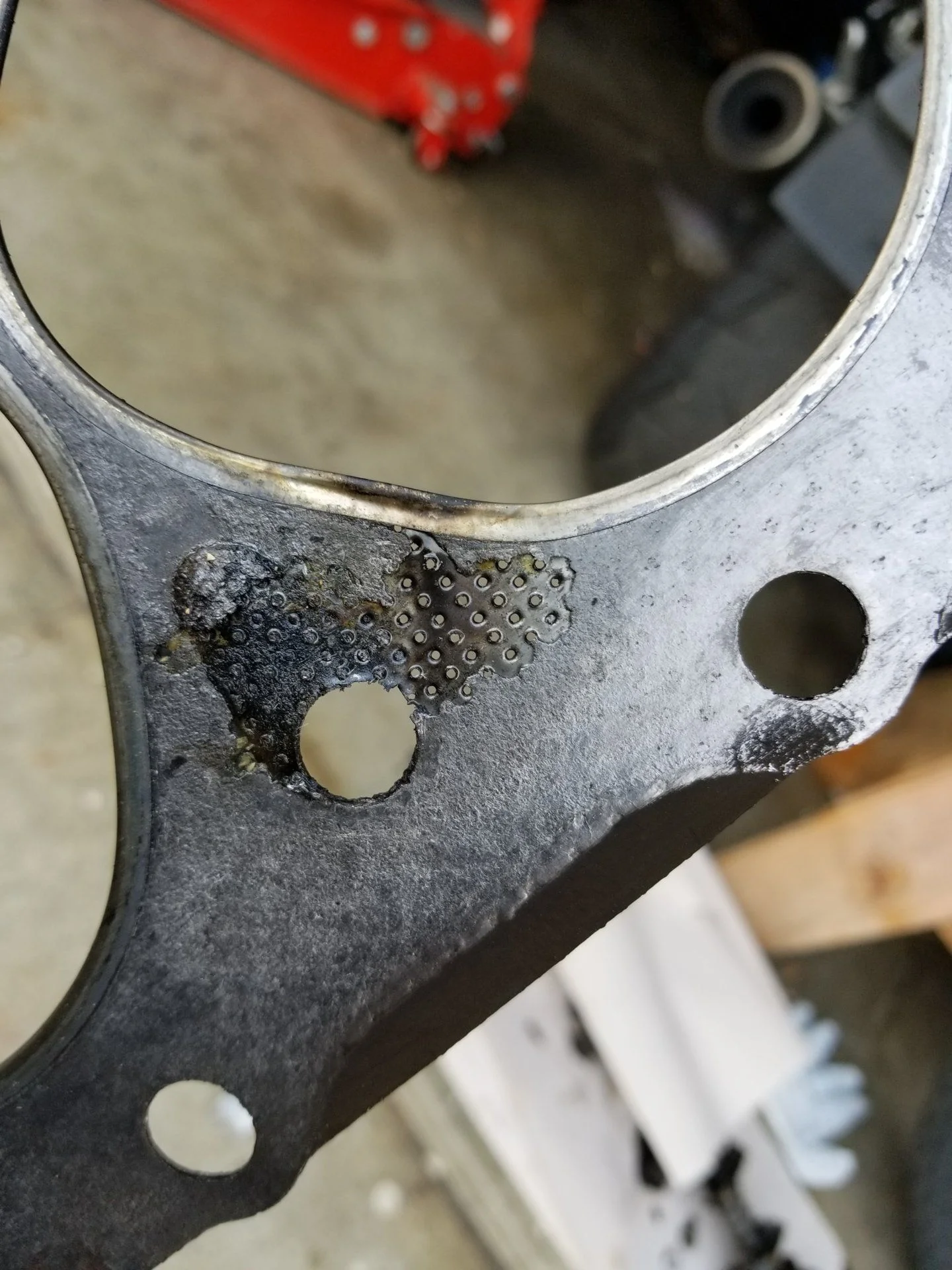 Blown head gasket