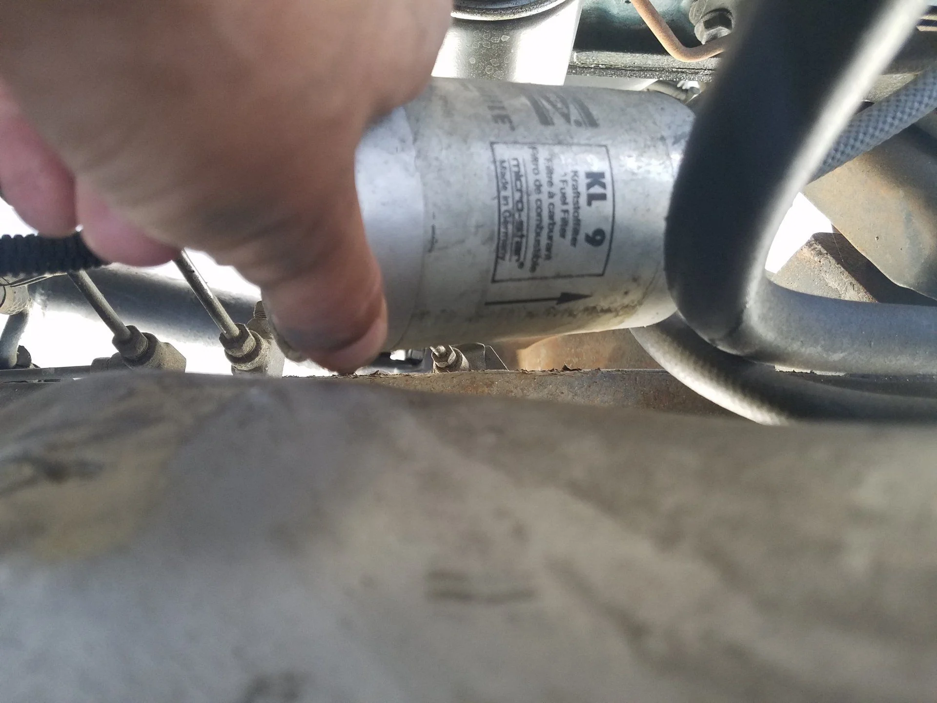 Bmw inline filter