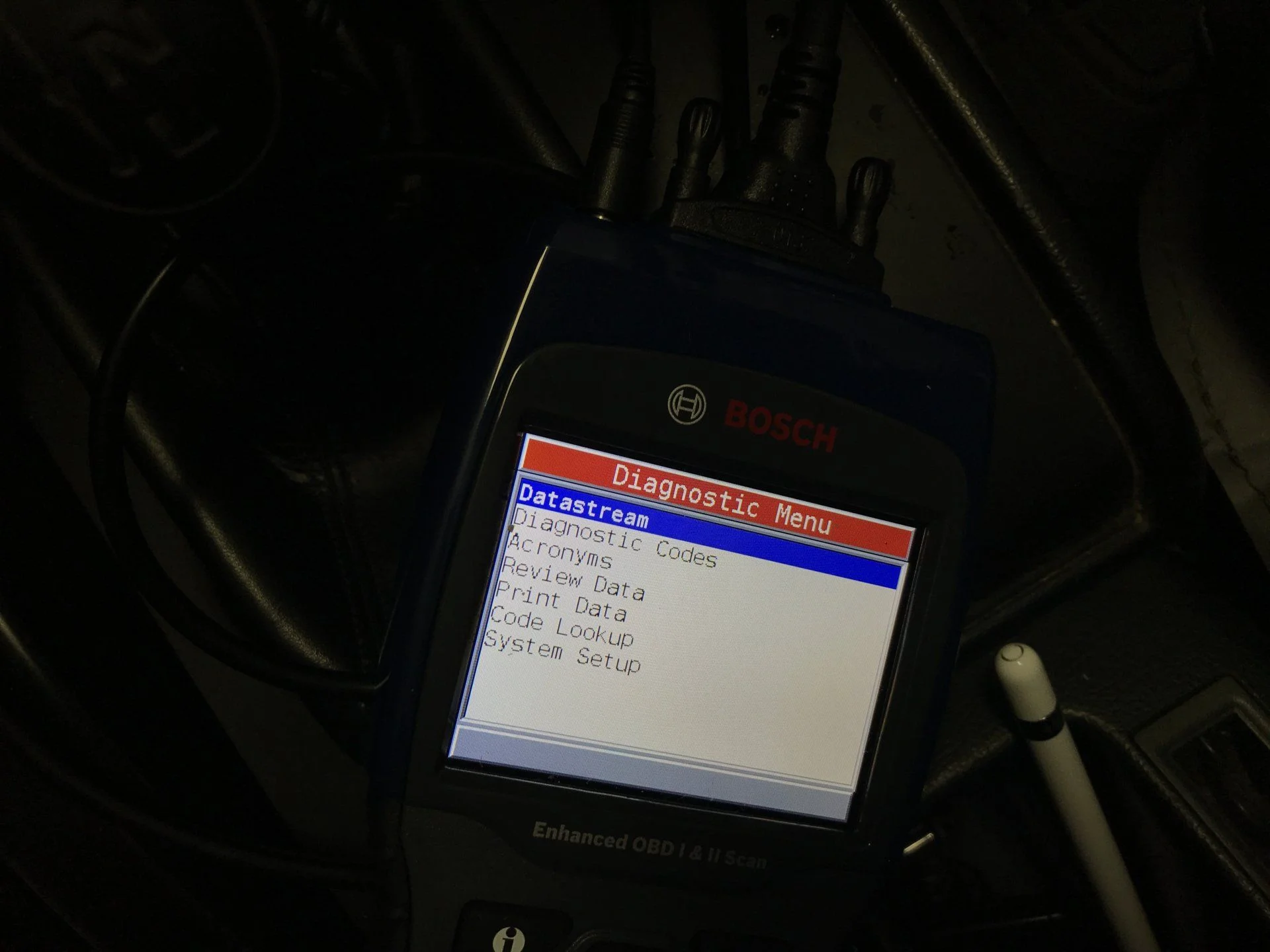 Bosch 1300 odb screen 1