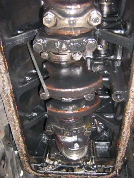 bottom end view from rear
