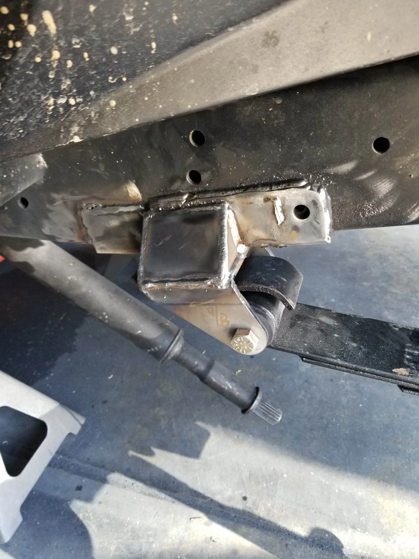 Boxed spring hanger