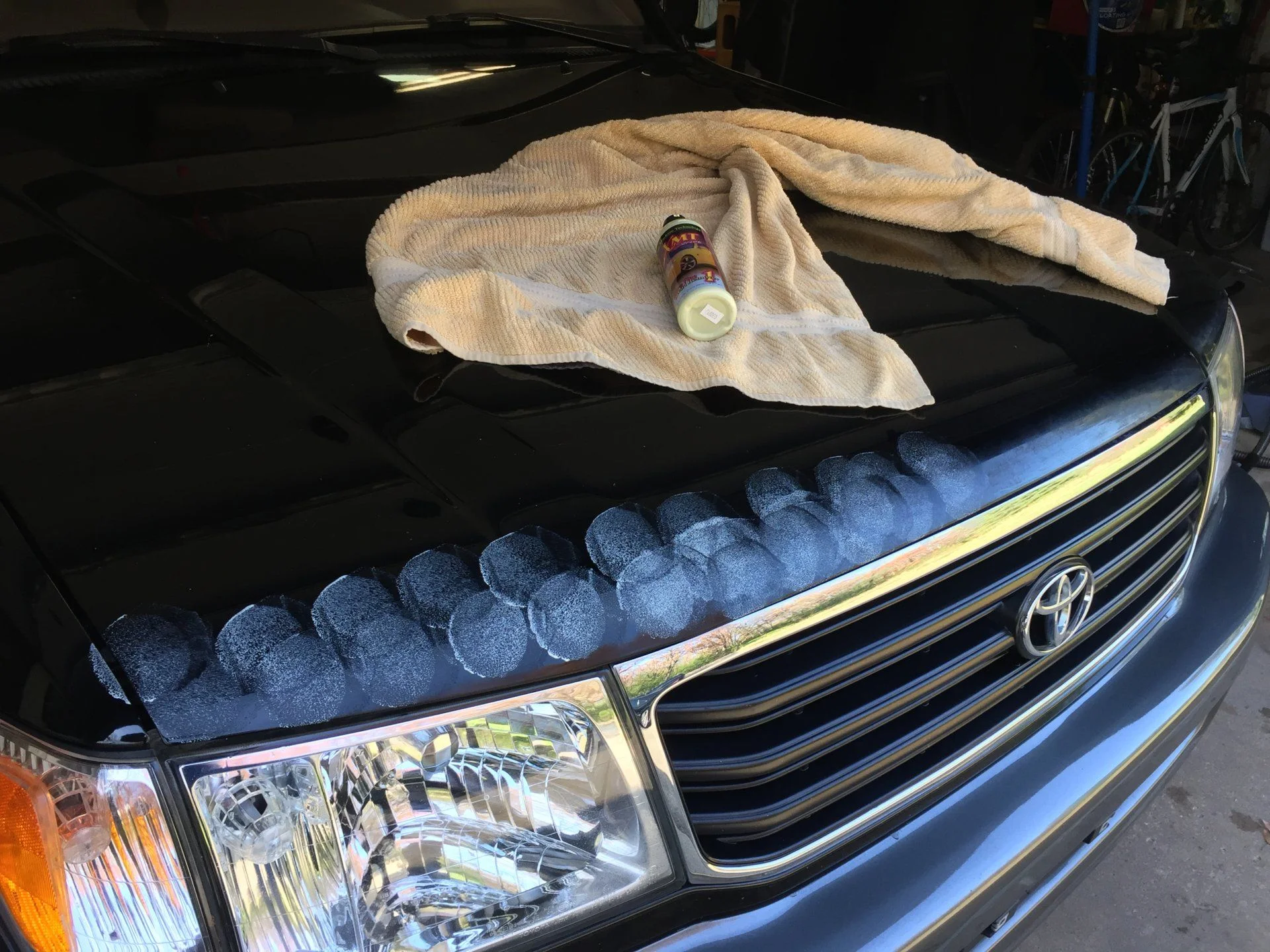 bug deflector removal clean up
