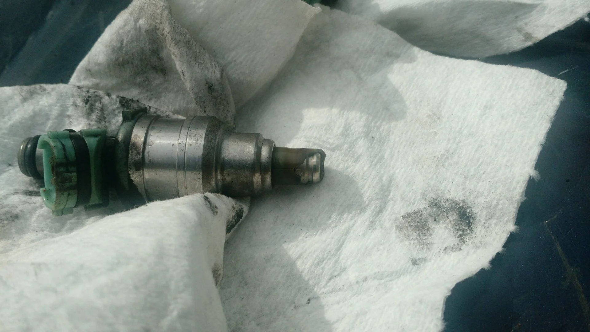 Busted Fuel Injector