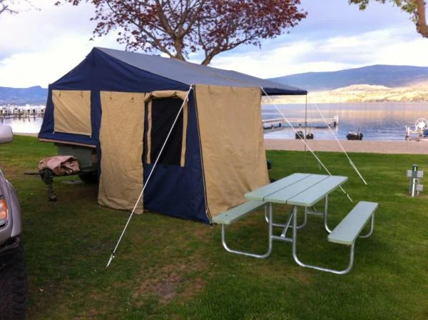Camp site setup 1