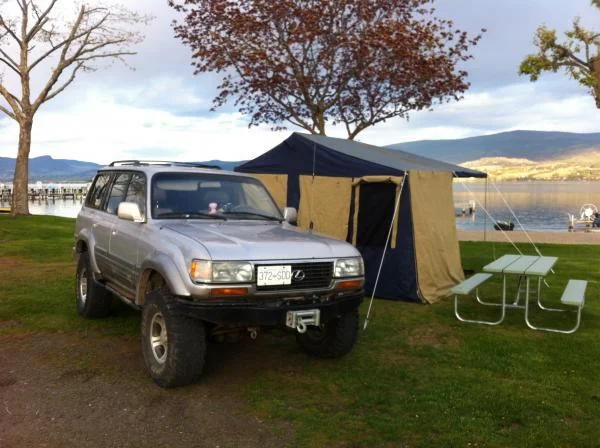 Camp site setup 2