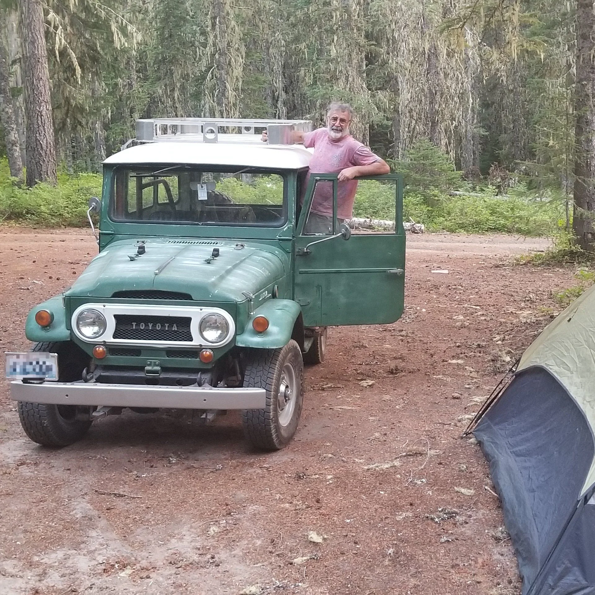 Camping on the Gifford Pinchot NF