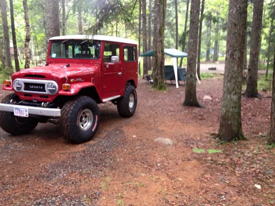 Campsite in Acadia