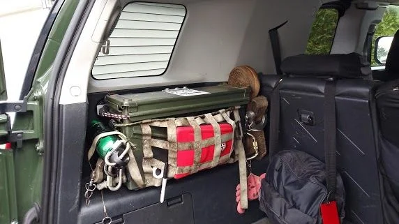 Cargo area Ammo Can Storage