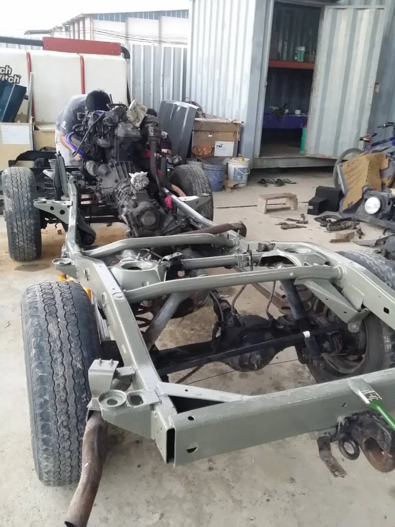 Chassis painting 2