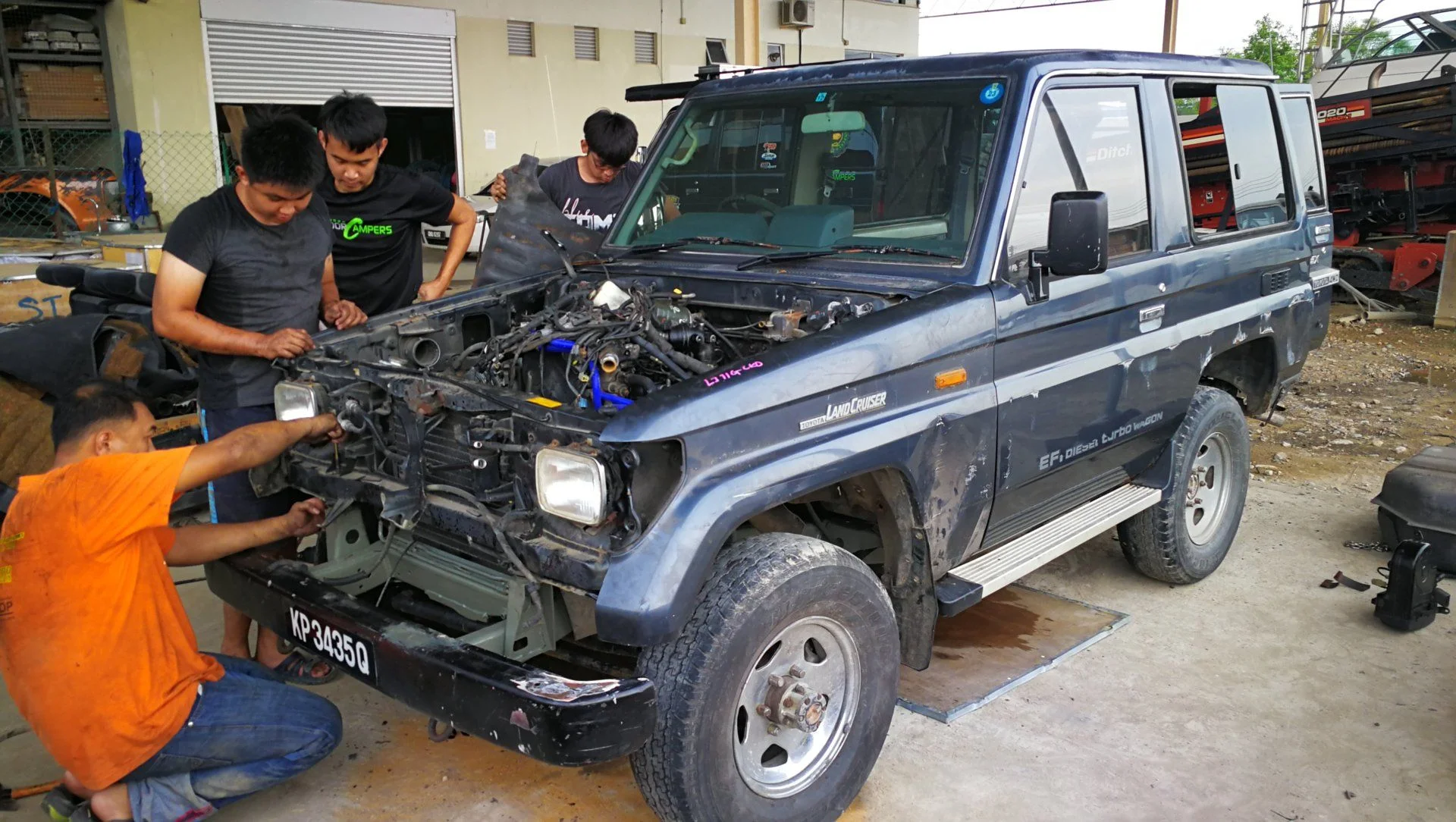 Chassis painting 7