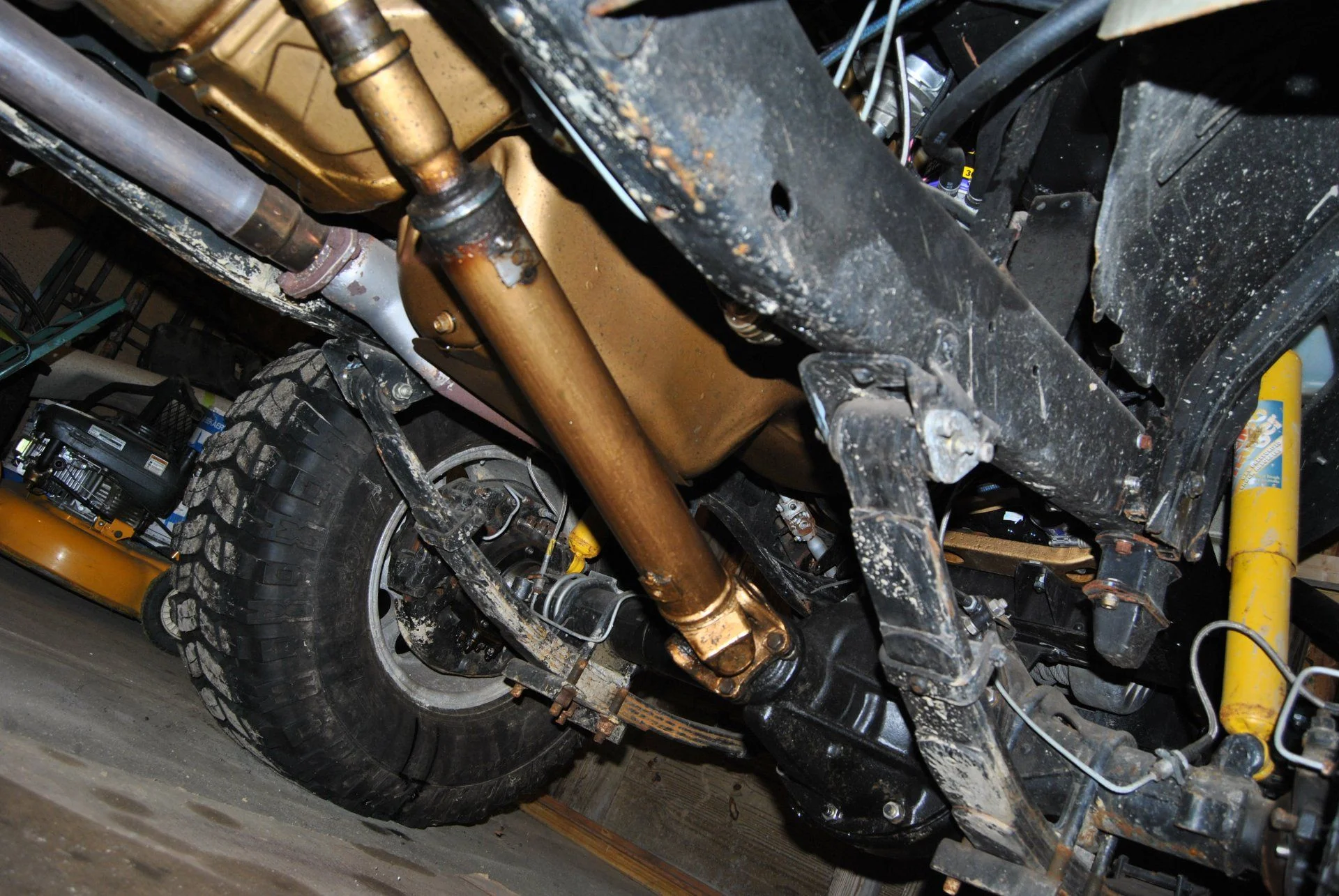 Clean drive train, Toyota running gears